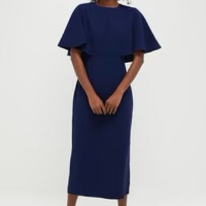 Tuckernuck Deep Blue Midi Dress